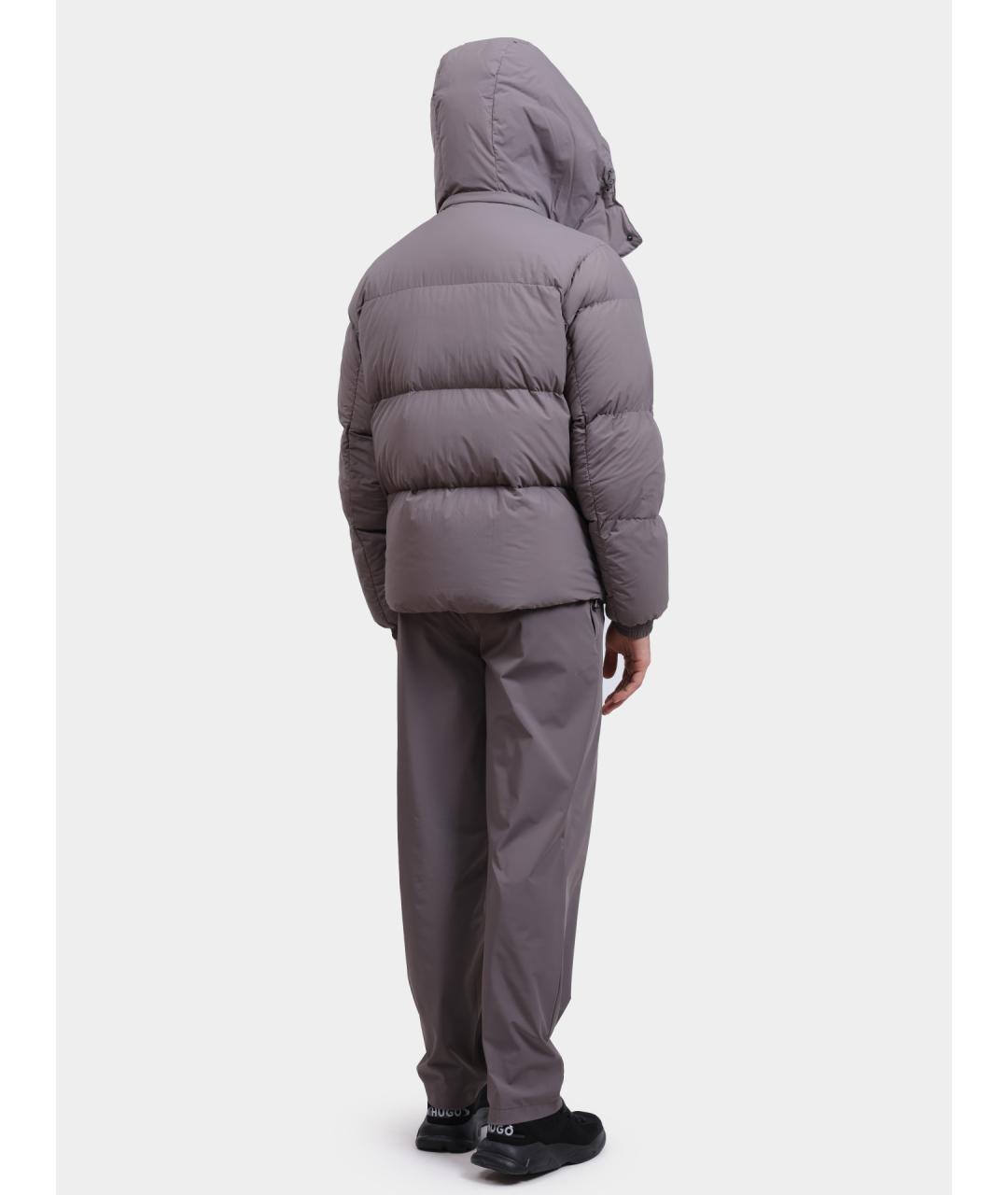 ARMANI EXCHANGE Серая полиамидовая куртка, фото 4