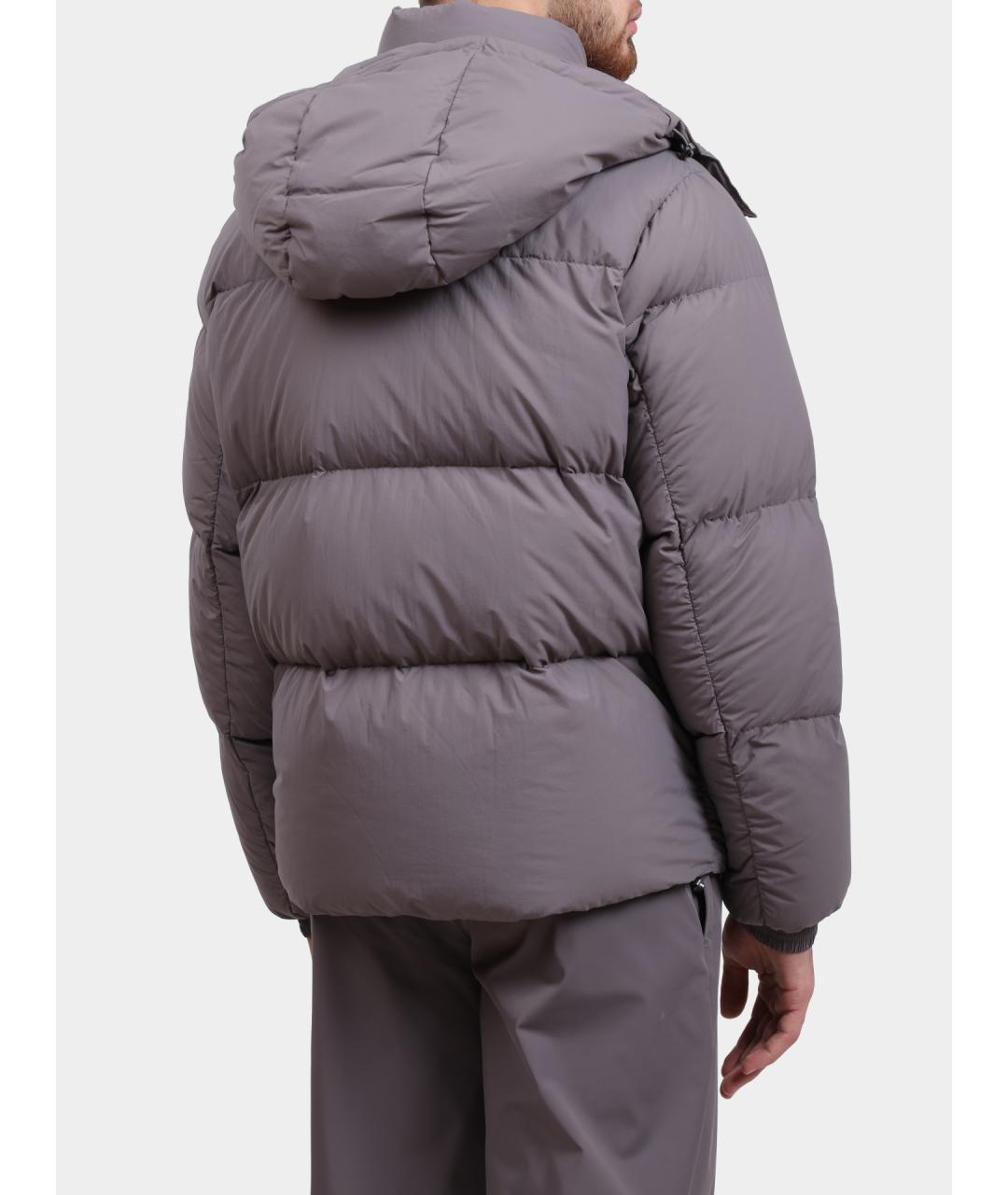 ARMANI EXCHANGE Серая полиамидовая куртка, фото 5