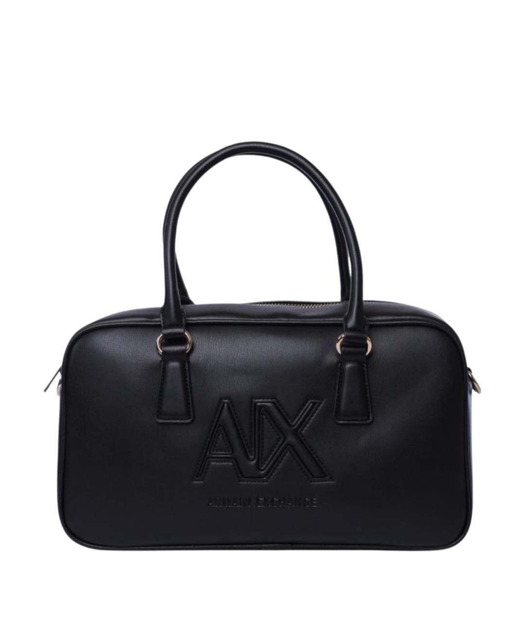 ARMANI EXCHANGE Черная сумка тоут, фото 1