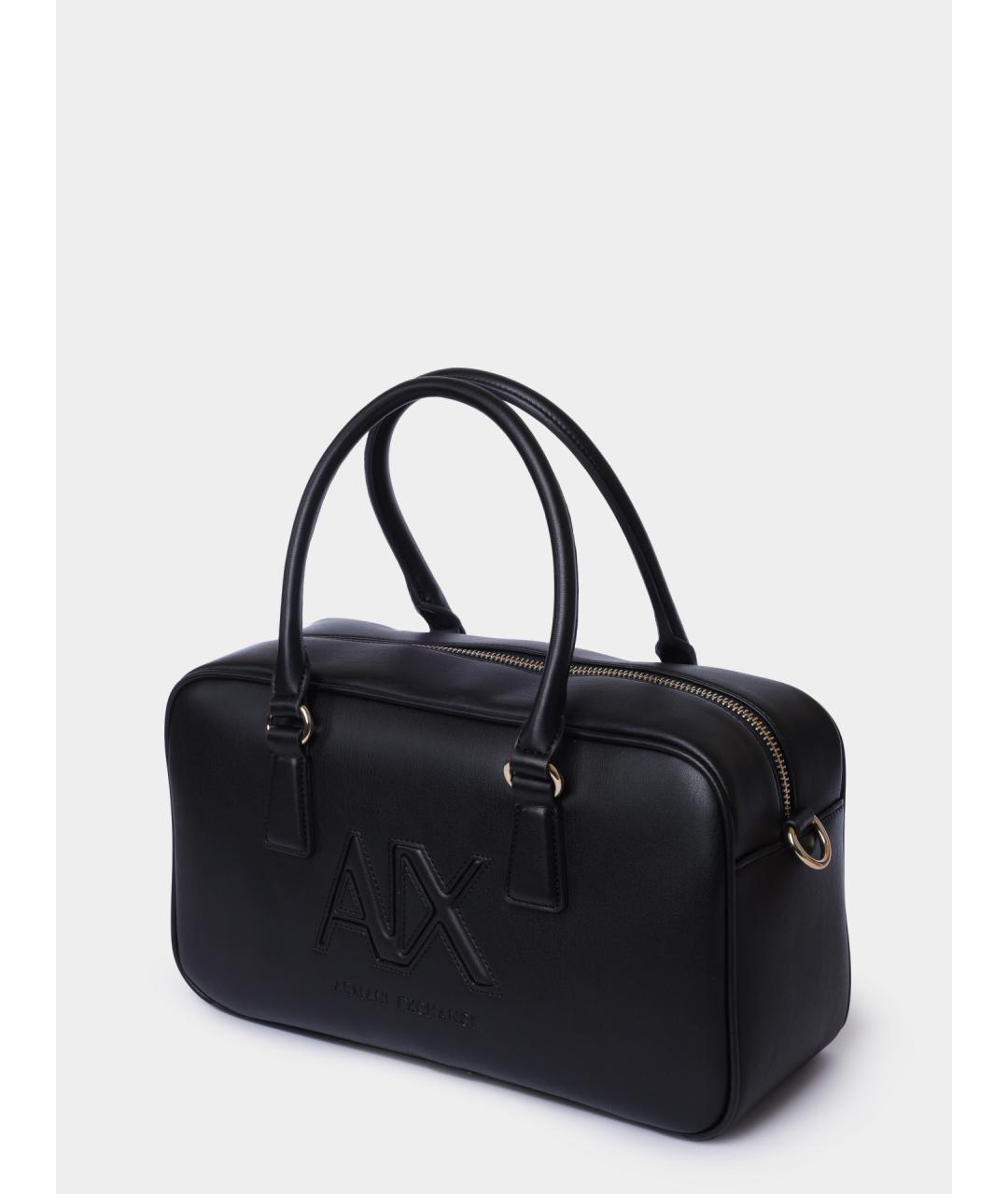 ARMANI EXCHANGE Черная сумка тоут, фото 2