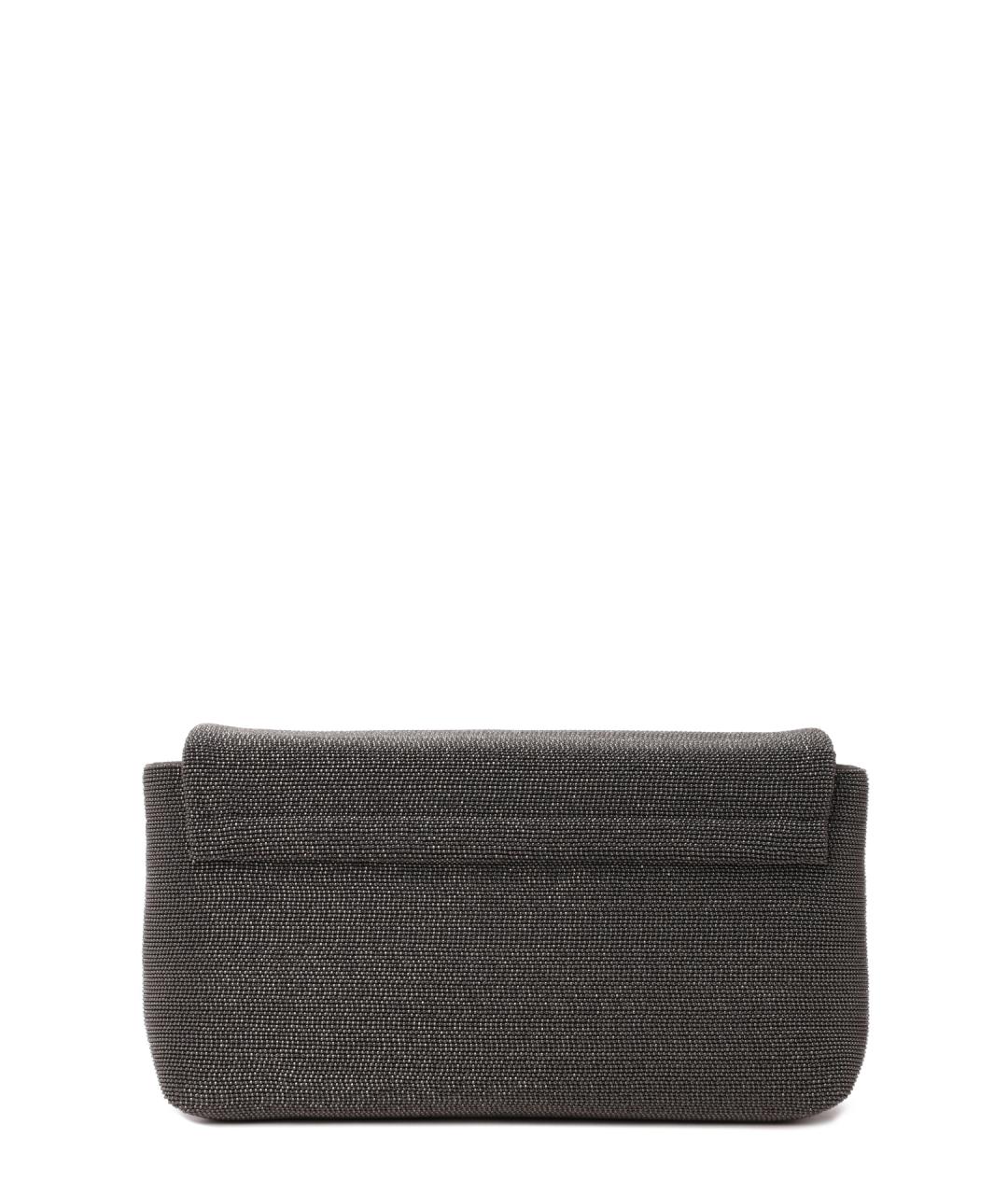 BRUNELLO CUCINELLI Серая сумка через плечо, фото 4