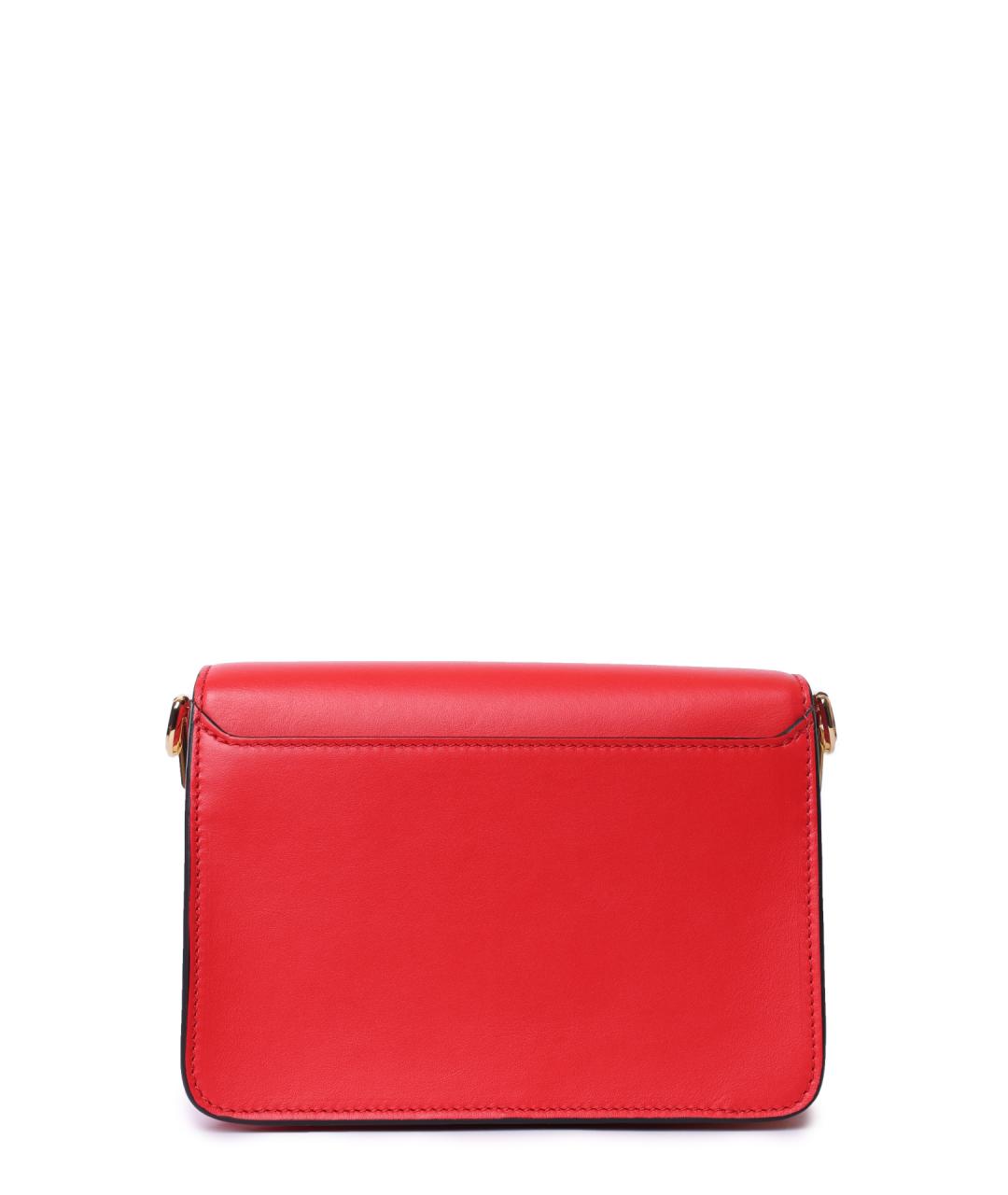 LANCEL Красная сумка через плечо, фото 4