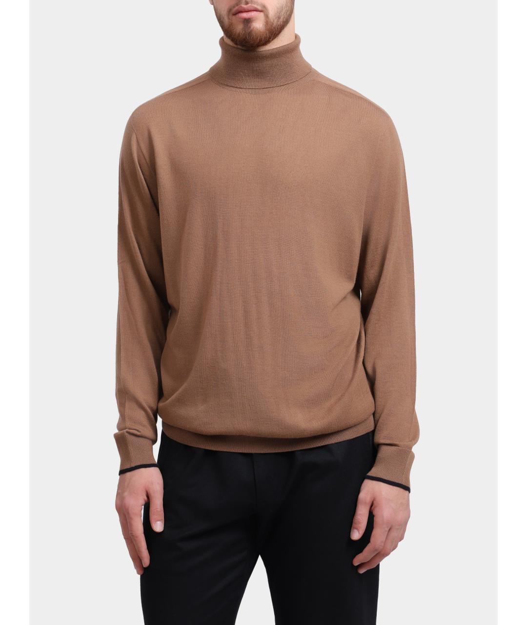 PESERICO Бежевый джемпер / свитер, фото 5