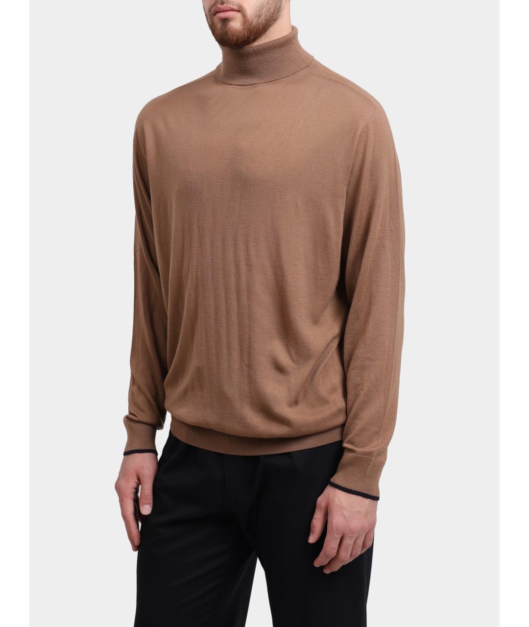 PESERICO Бежевый джемпер / свитер, фото 3