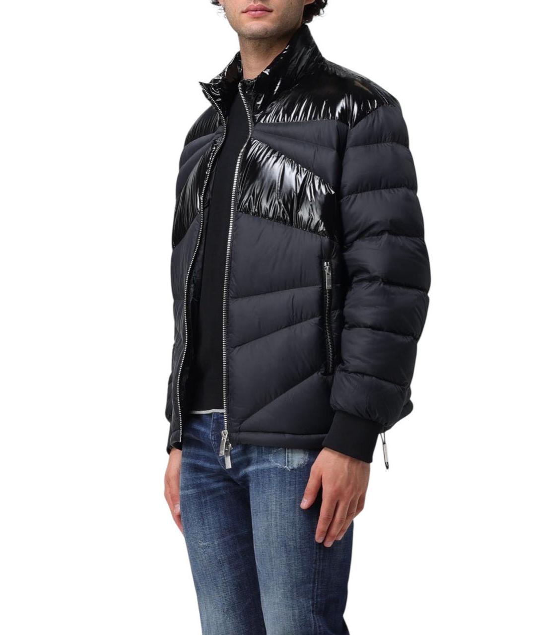 ARMANI EXCHANGE Черный полиамидовый пуховик, фото 6