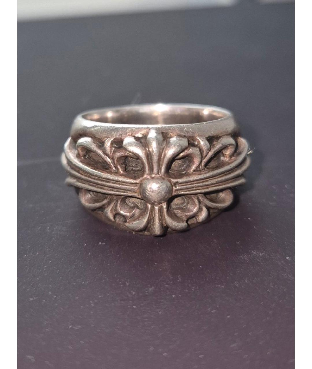 CHROME HEARTS Серебряное серебряное кольцо, фото 4