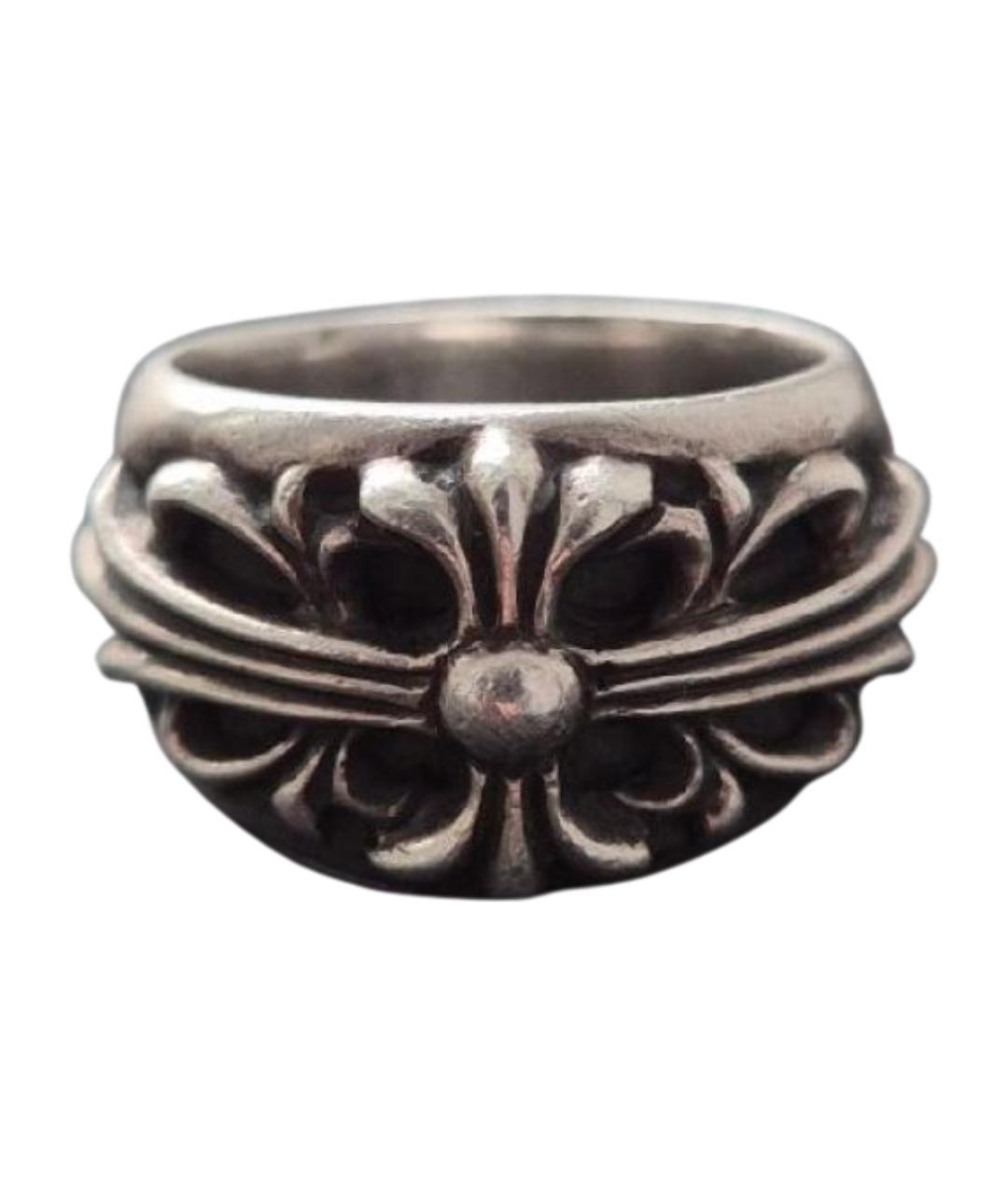 CHROME HEARTS Серебряное серебряное кольцо, фото 1