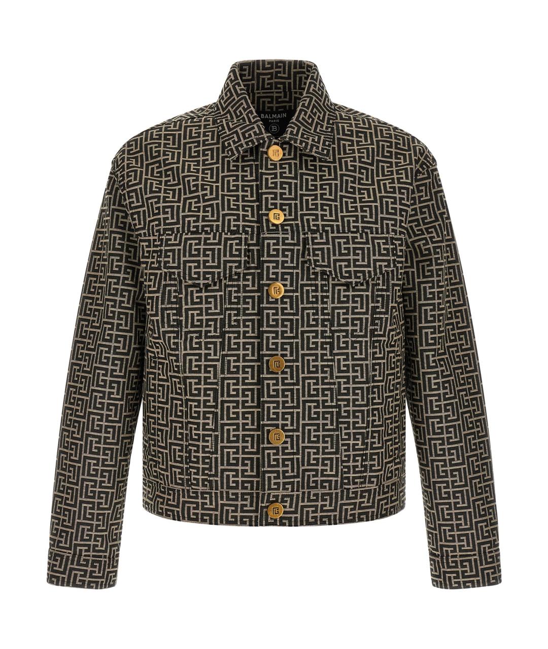 BALMAIN Черная полиэстеровая куртка, фото 1