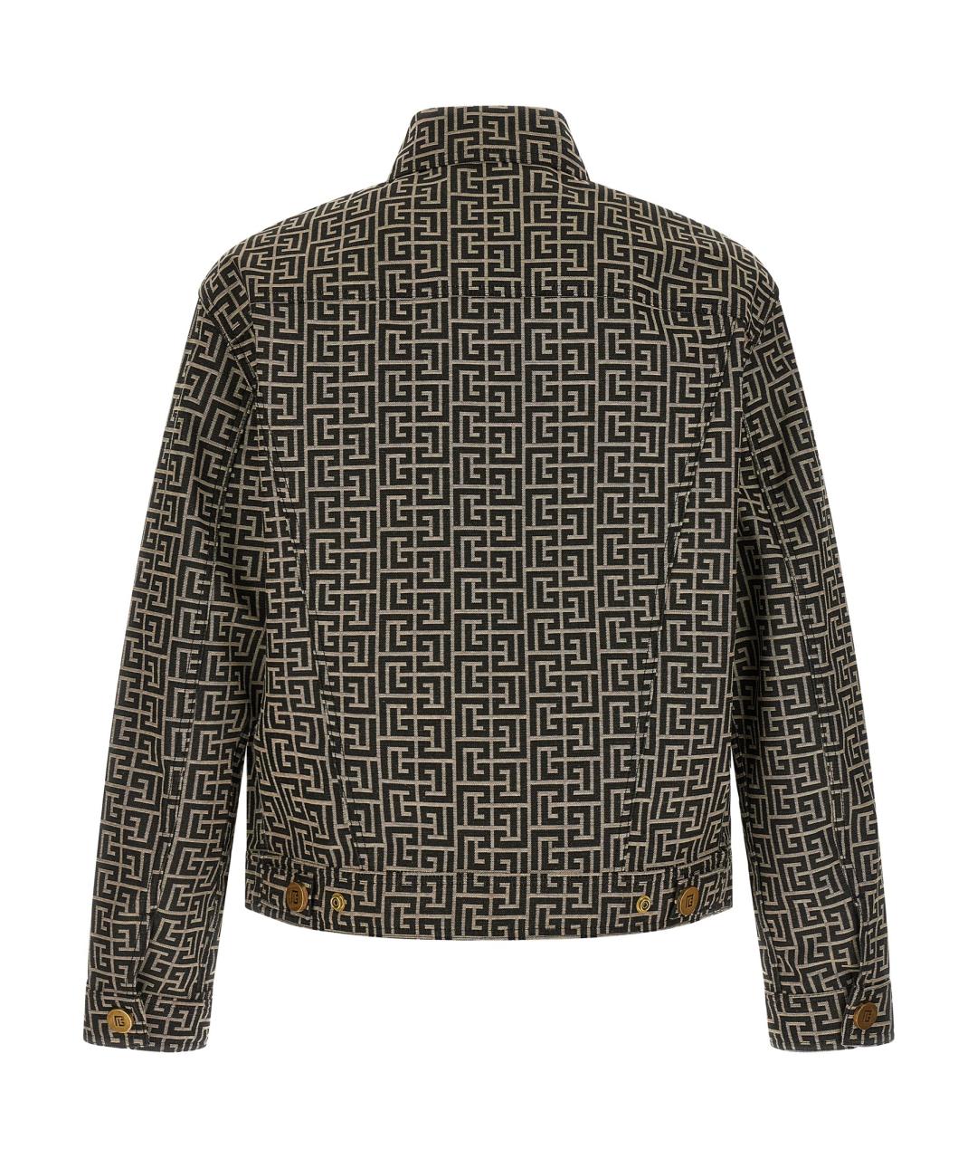 BALMAIN Черная полиэстеровая куртка, фото 2