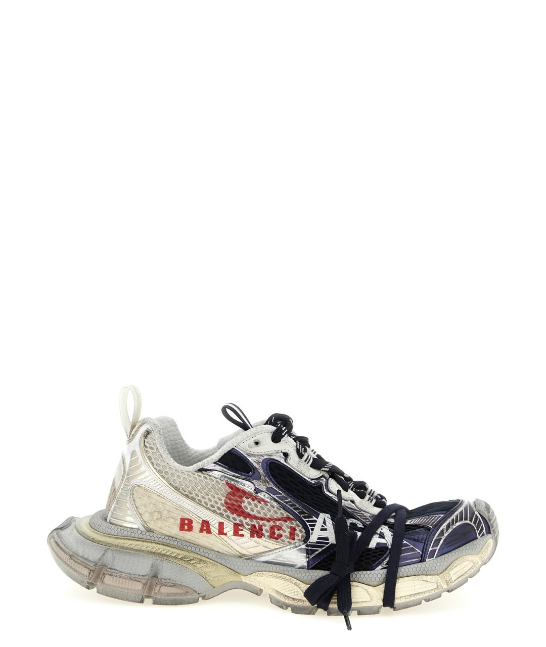 BALENCIAGA Мульти синтетические низкие кроссовки / кеды, фото 1