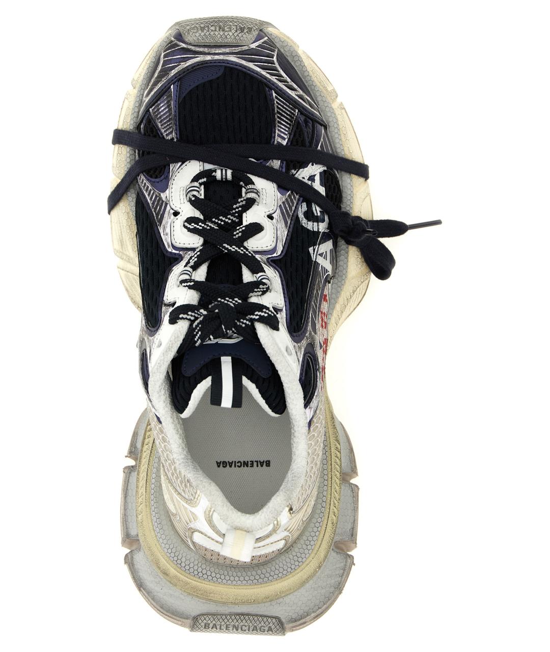 BALENCIAGA Мульти синтетические низкие кроссовки / кеды, фото 4