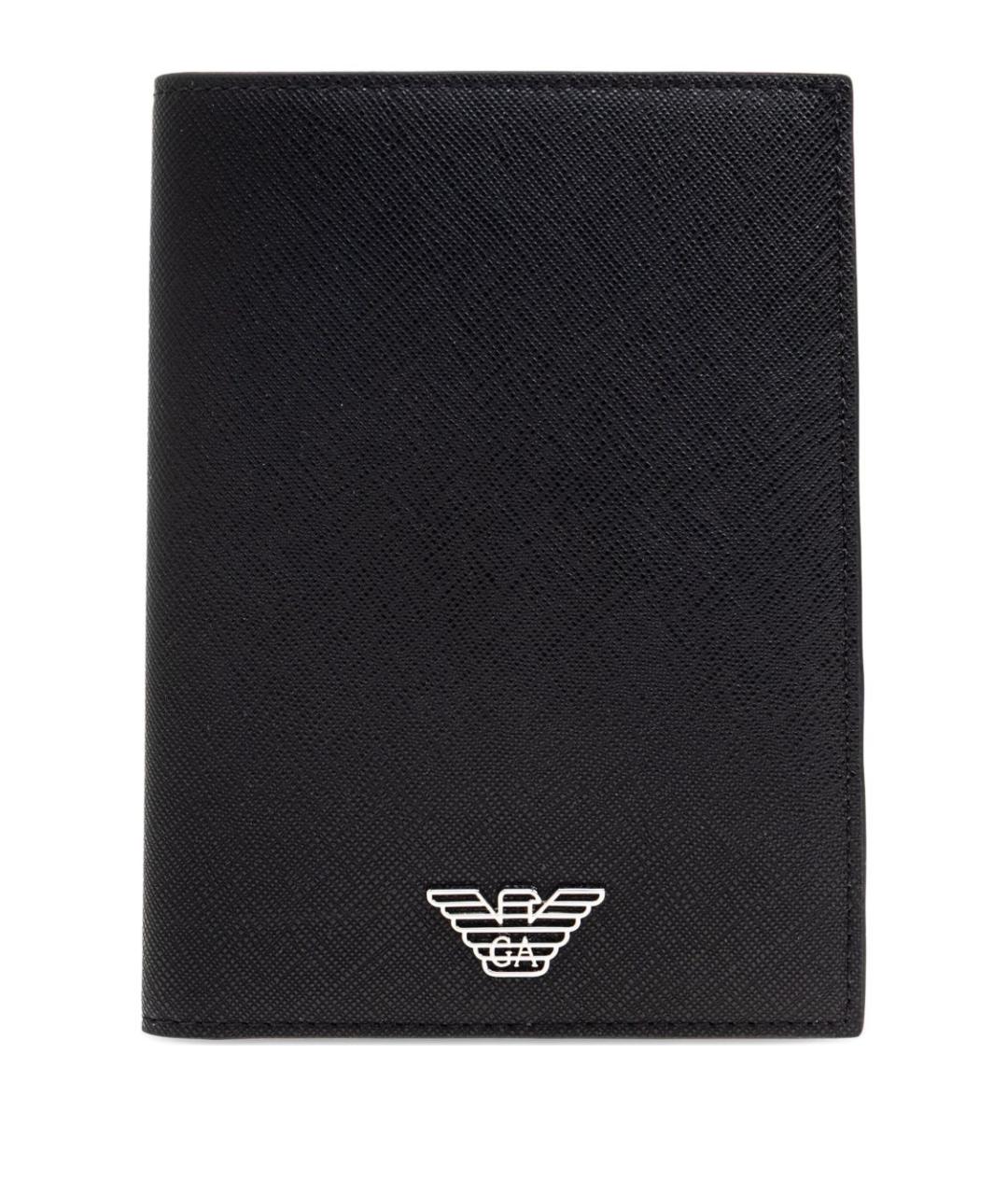 EMPORIO ARMANI Черный кошелек, фото 1