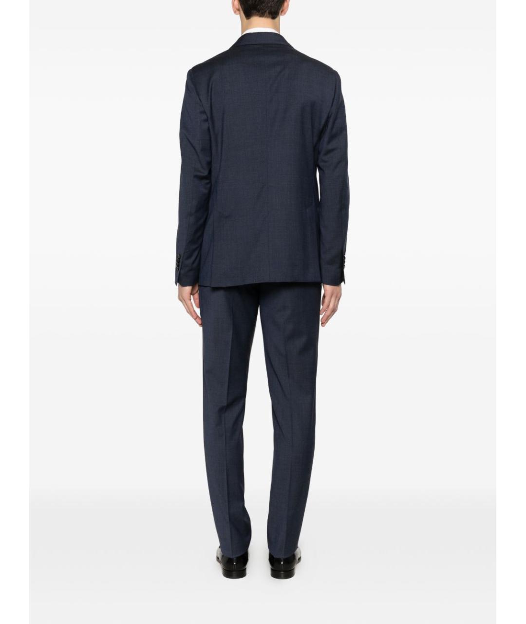 LARDINI Синий классический костюм, фото 2