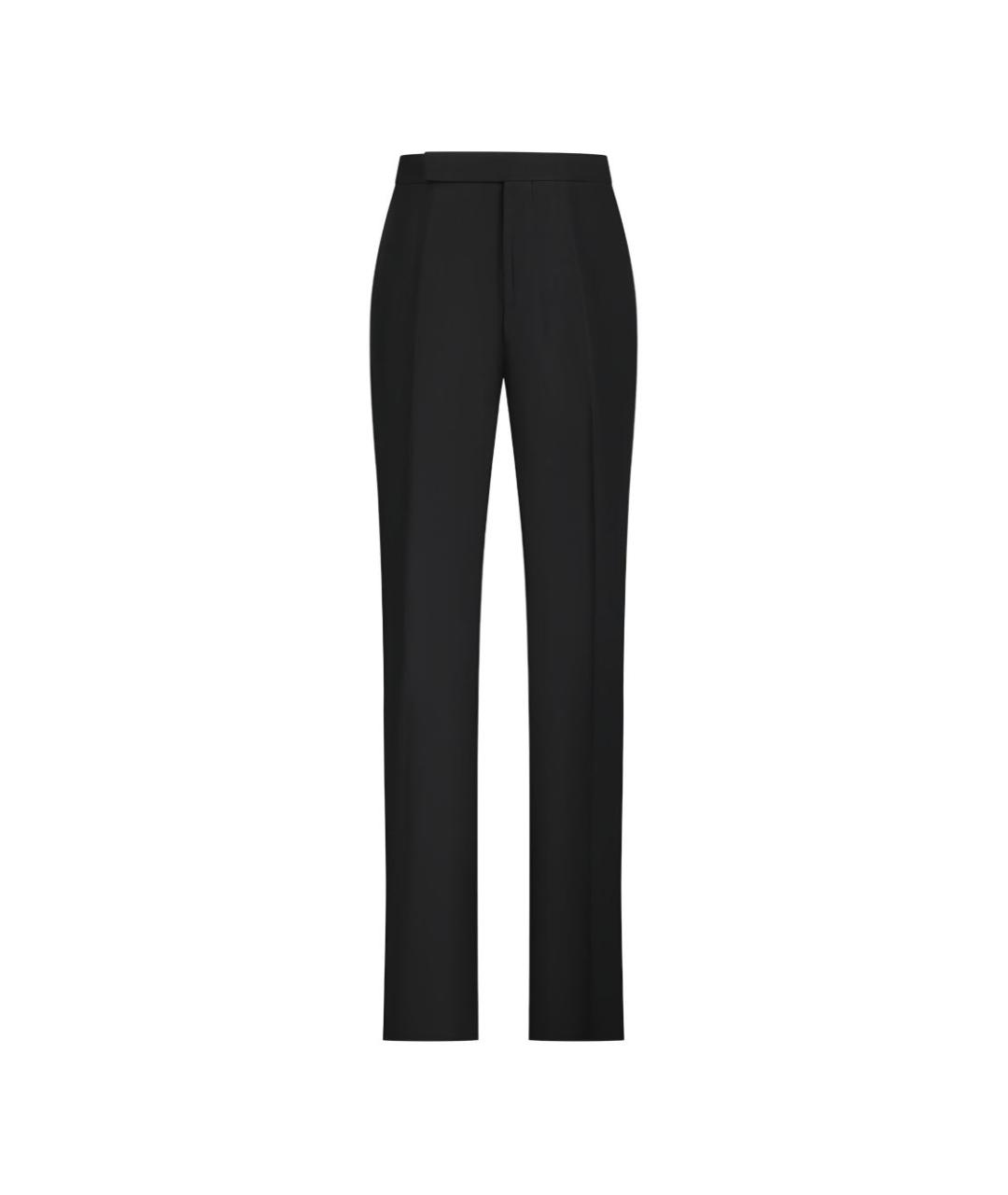 LARDINI Черные повседневные брюки, фото 1