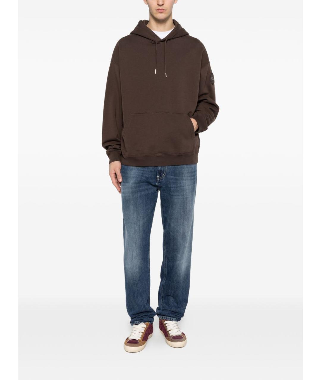 DONDUP Синие хлопковые прямые джинсы, фото 3