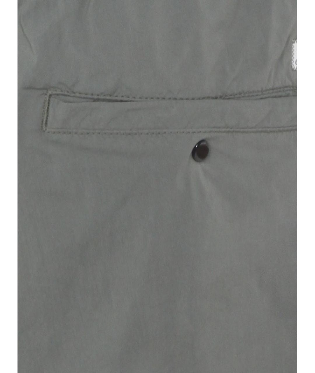CP COMPANY Серые хлопковые шорты, фото 2