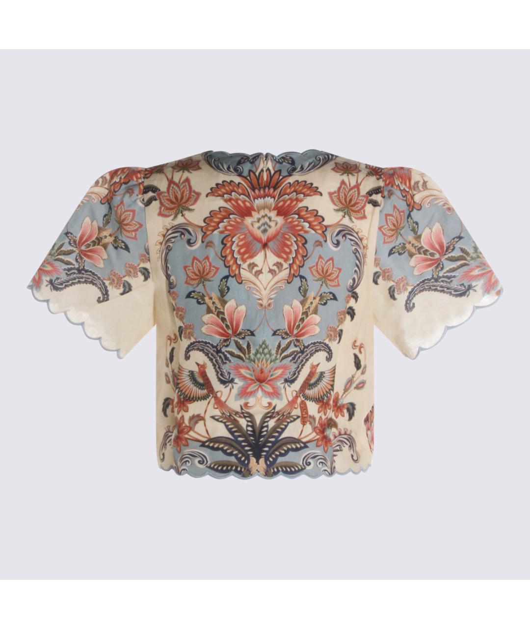 FARM RIO Мульти льняная майка, фото 2