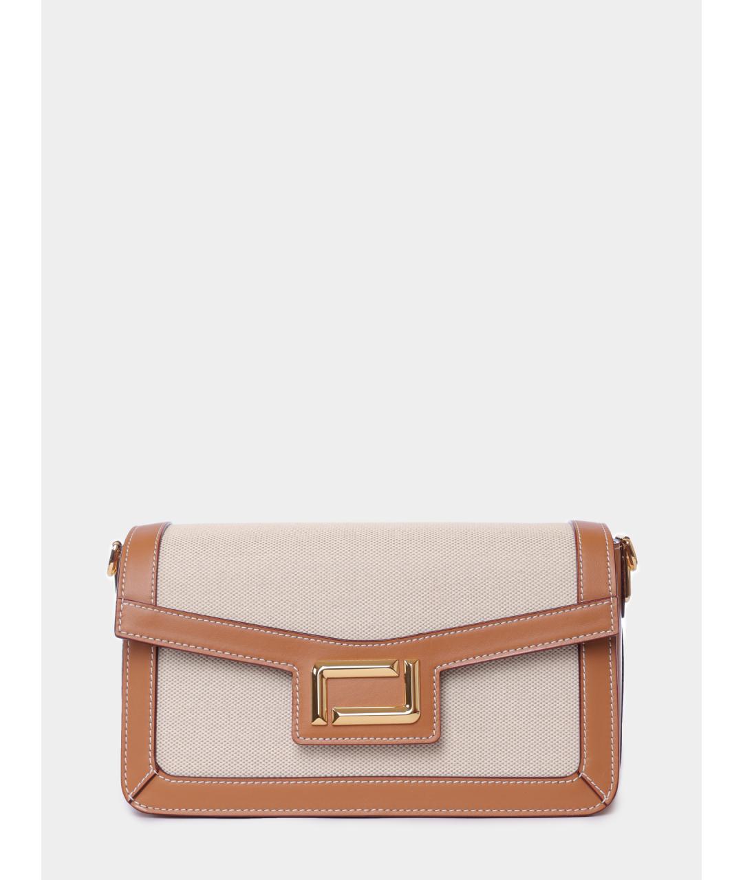 LANCEL Бежевая сумка через плечо, фото 2