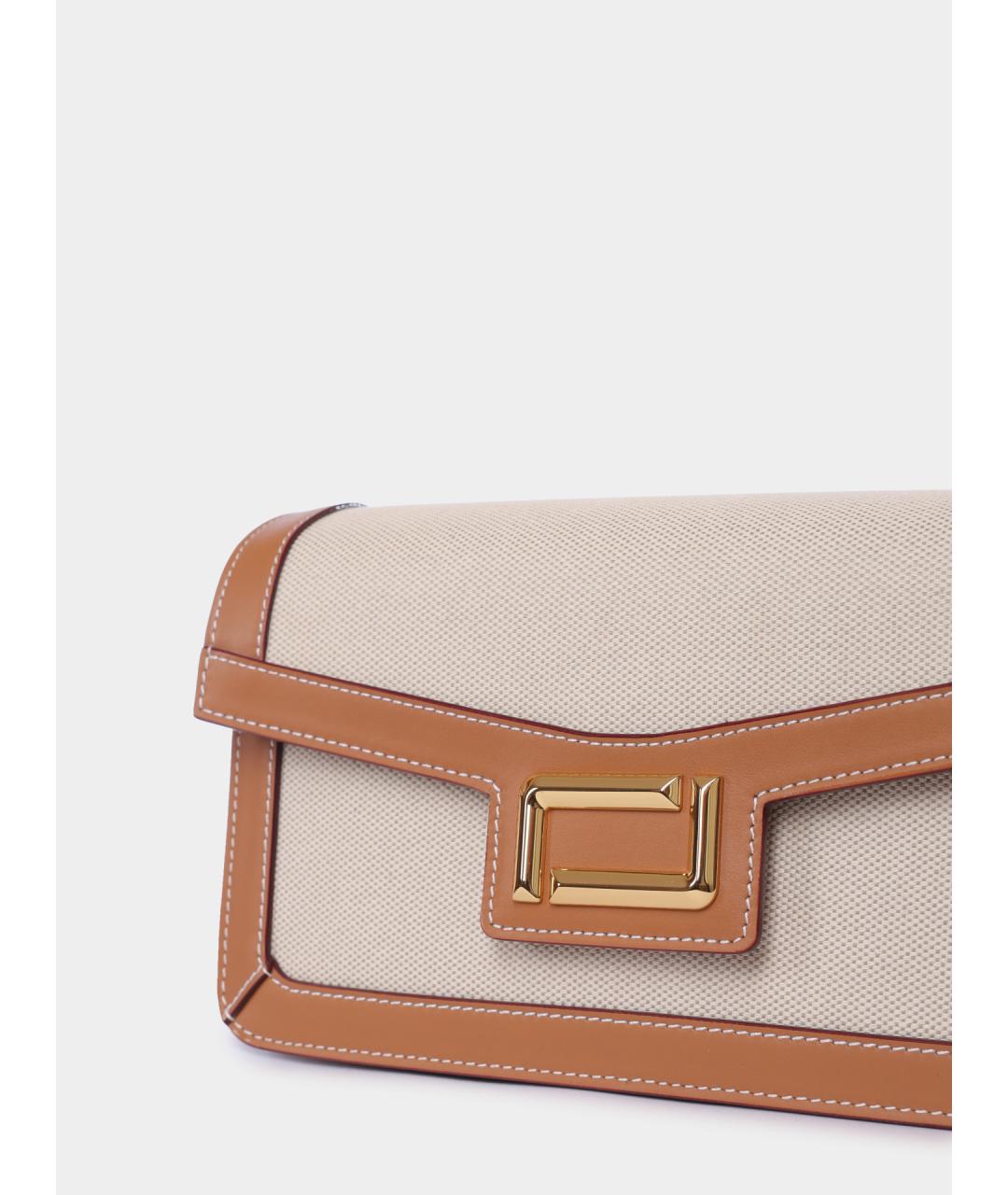 LANCEL Бежевая сумка через плечо, фото 4