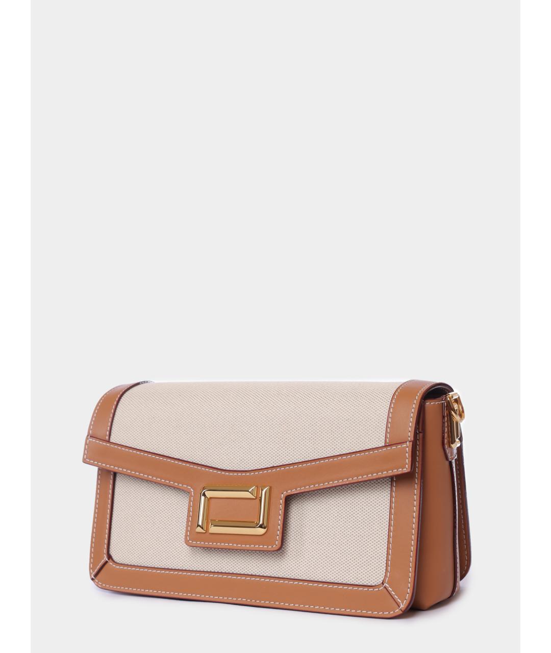 LANCEL Бежевая сумка через плечо, фото 3