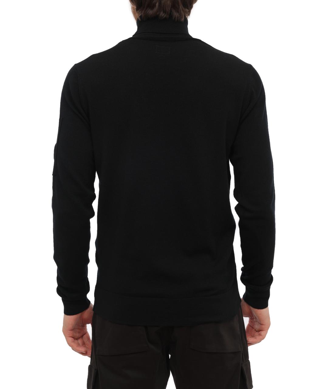 CP COMPANY Черный шерстяной джемпер / свитер, фото 5