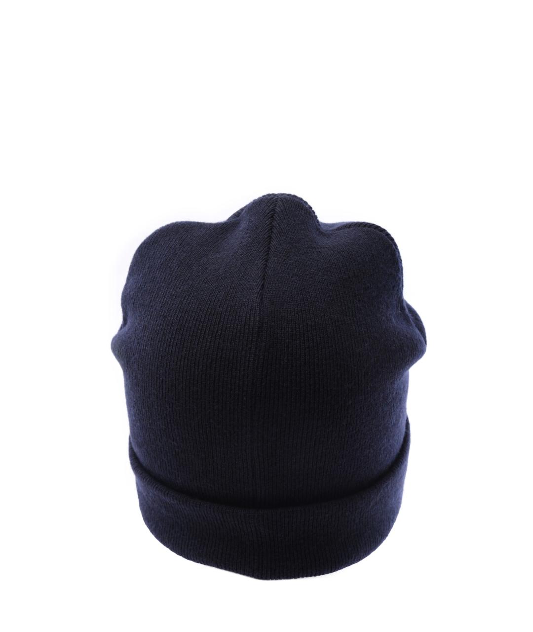EMPORIO ARMANI Темно-синяя шапка, фото 5