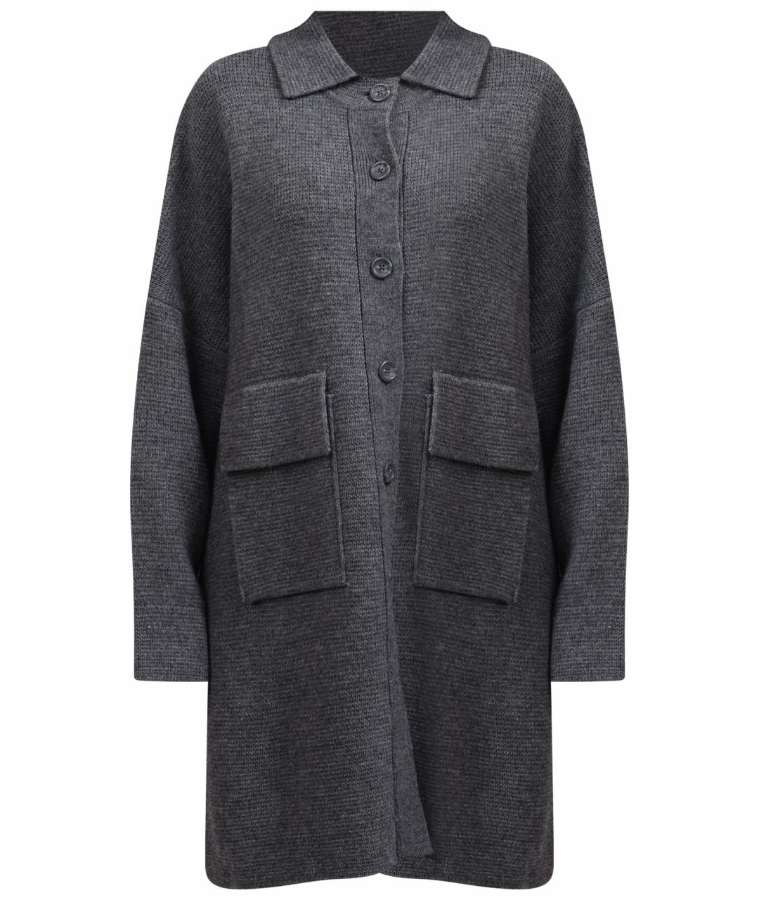 LIU JO Серый кардиган, фото 1