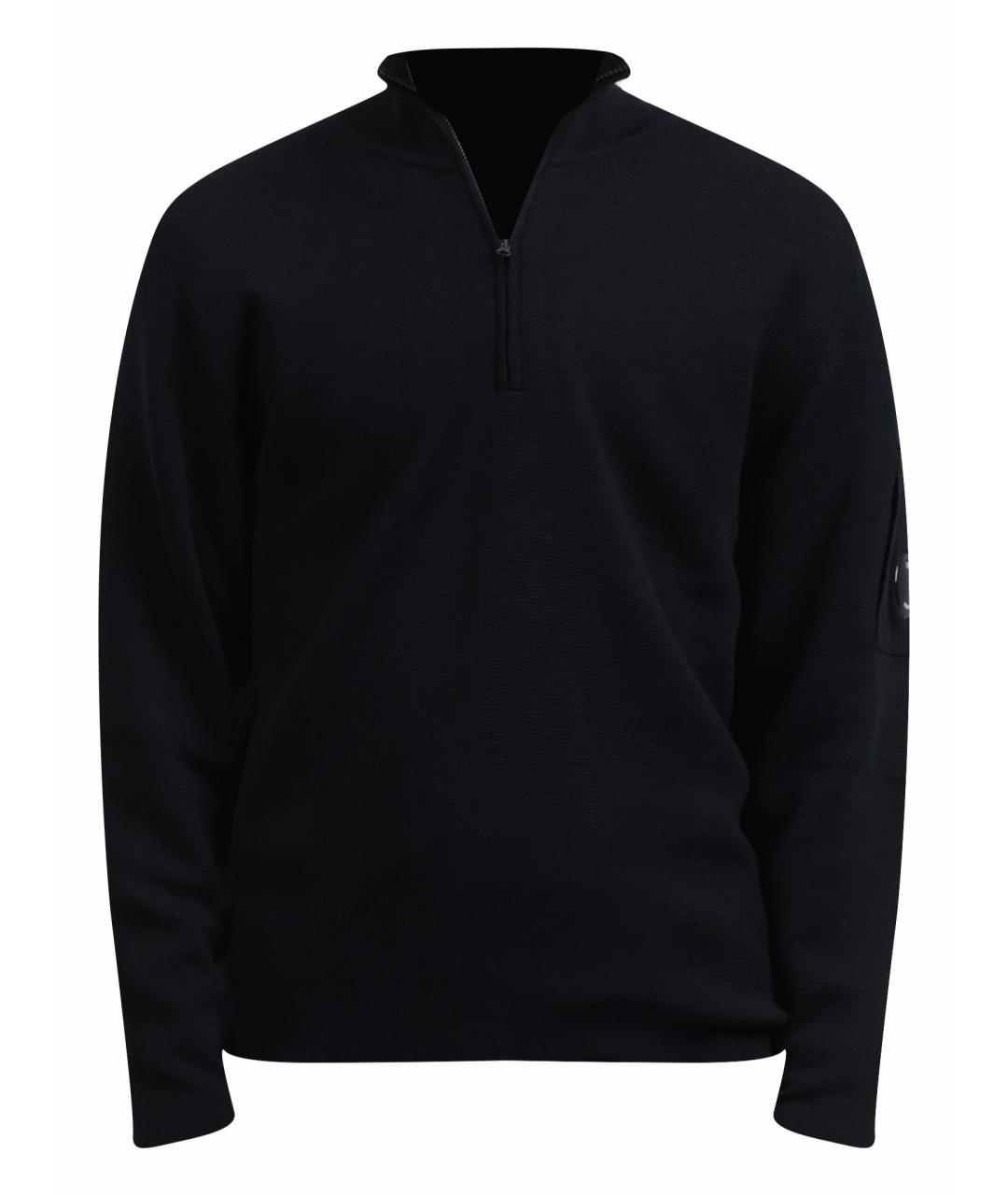 CP COMPANY Темно-синий шерстяной джемпер / свитер, фото 1