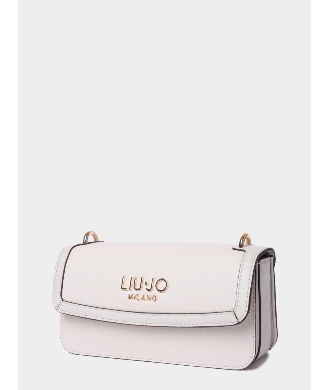 LIU JO Белая сумка через плечо, фото 2