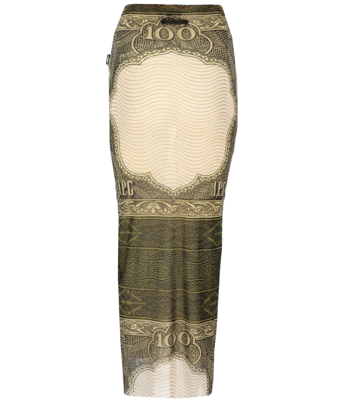 JEAN PAUL GAULTIER Мульти полиамидовая юбка миди, фото 1