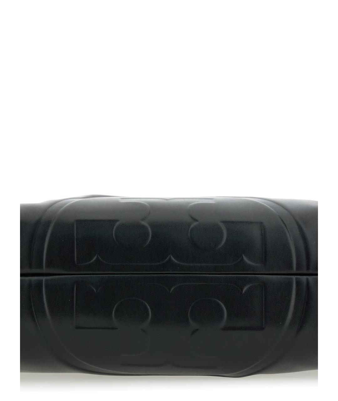 TORY BURCH Черная сумка тоут из искусственной кожи, фото 4