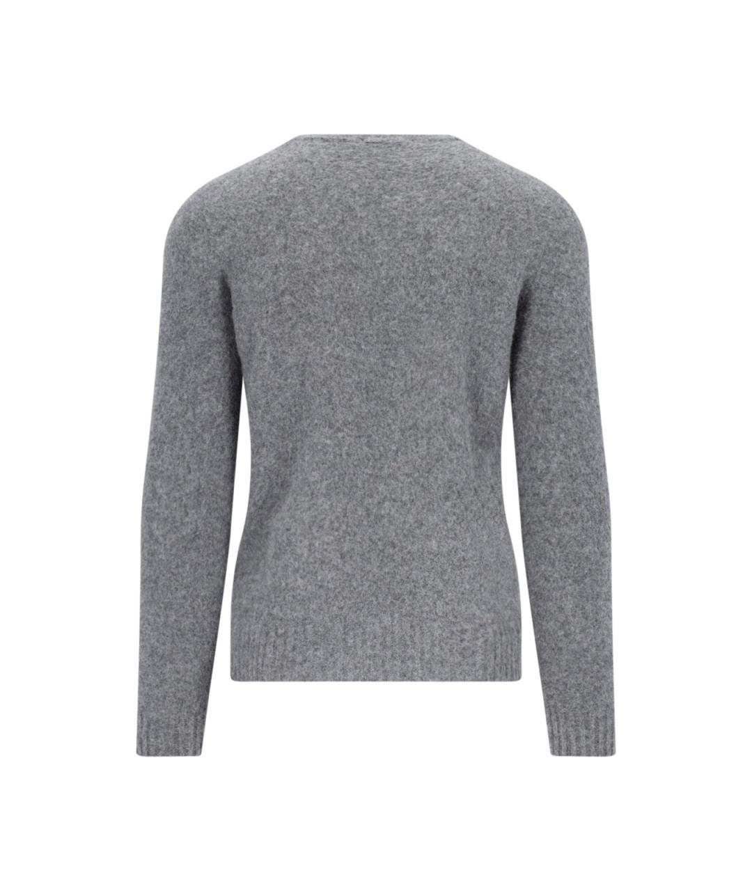 Drumohr Серый шерстяной джемпер / свитер, фото 2