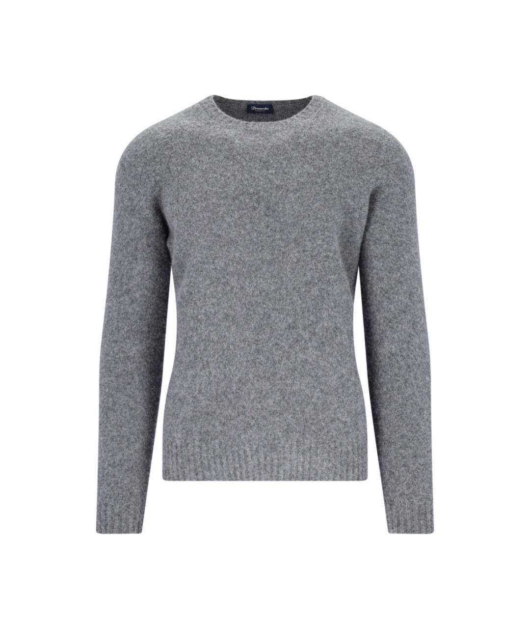 Drumohr Серый шерстяной джемпер / свитер, фото 1