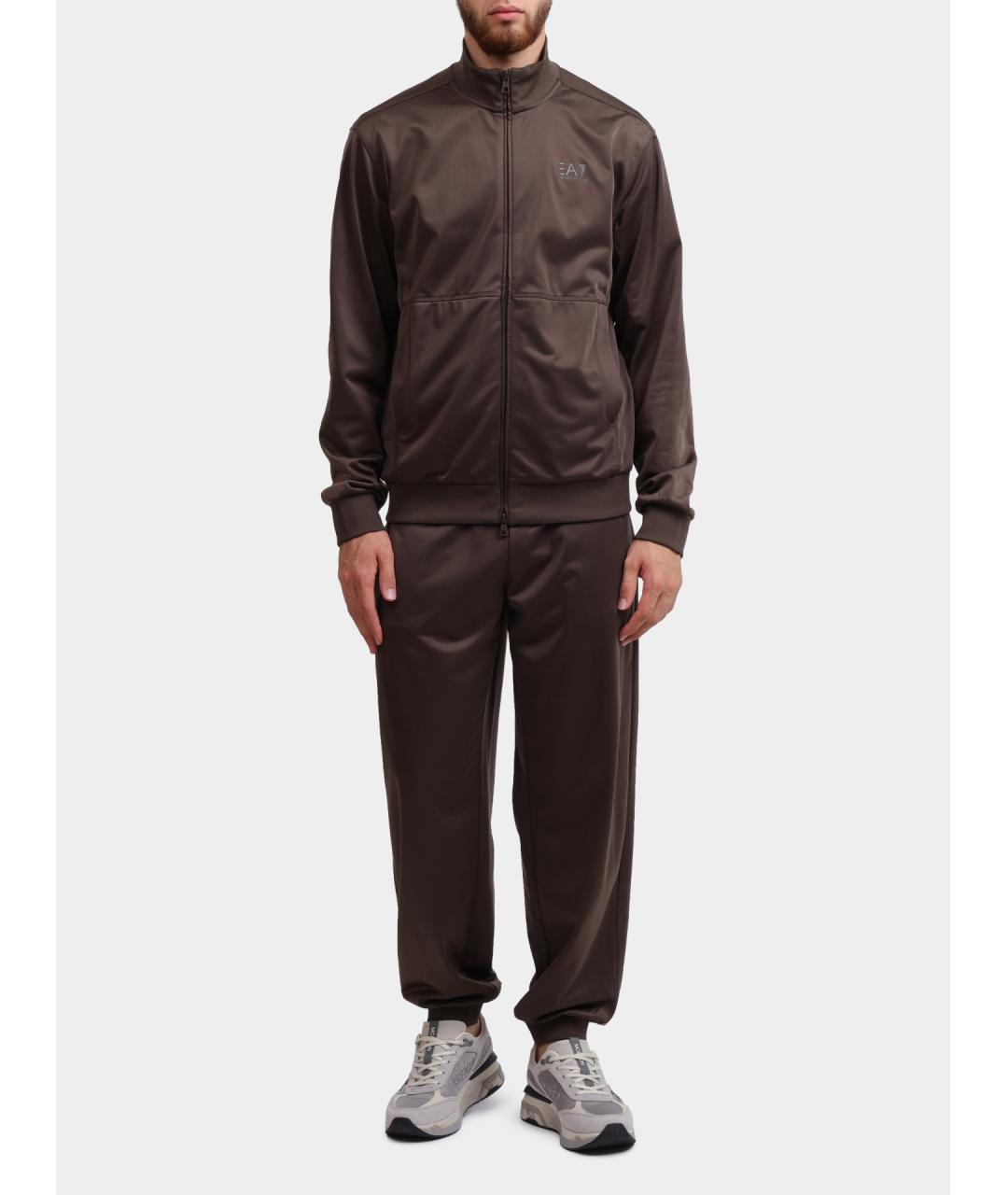 EA7 Коричневый классический костюм, фото 9