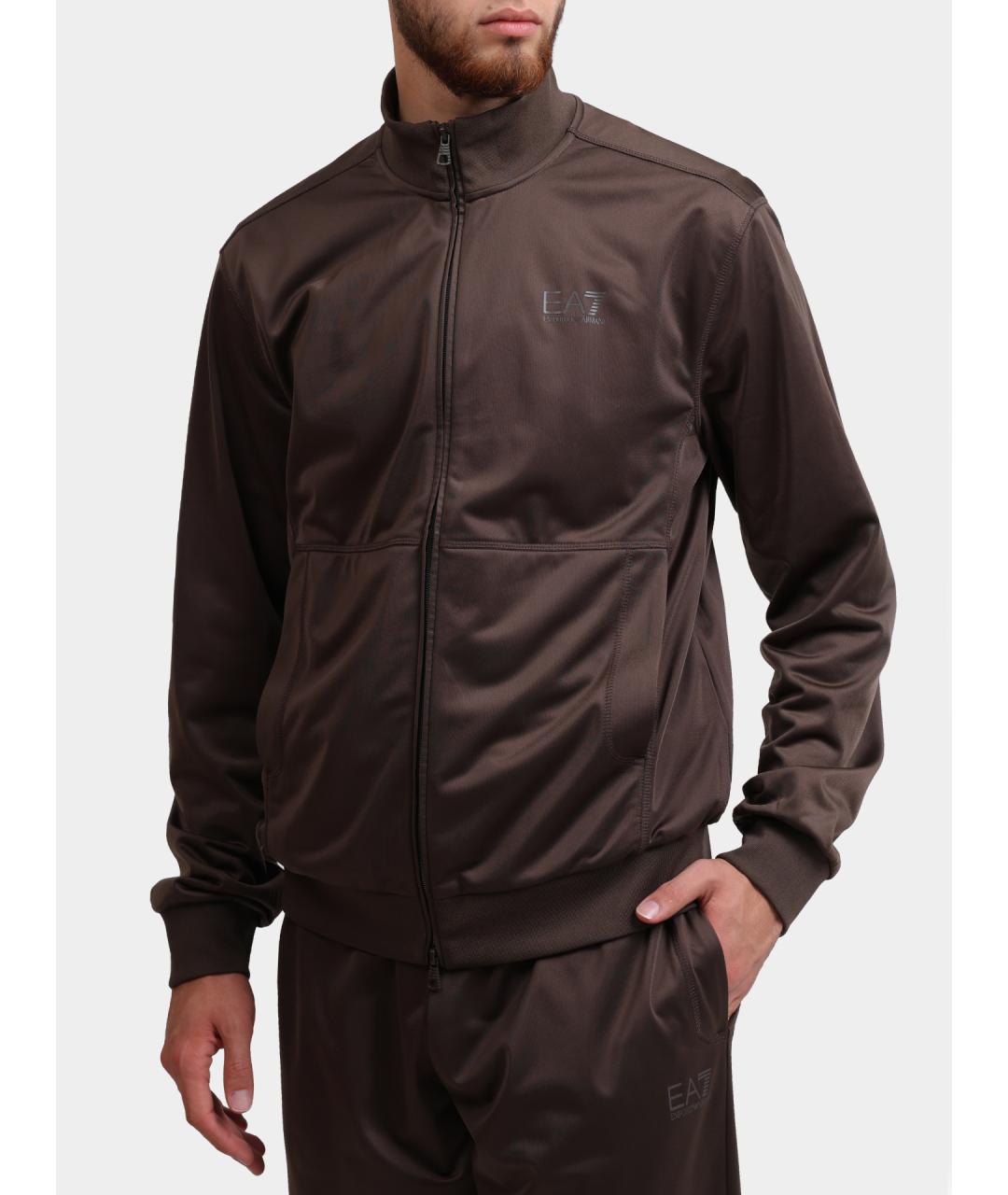 EA7 Коричневый классический костюм, фото 4