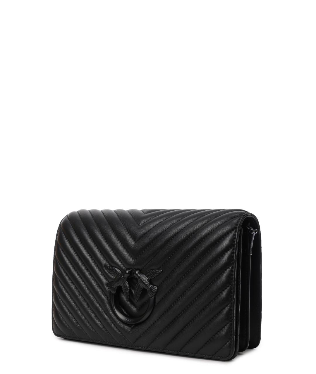 PINKO Черная сумка через плечо, фото 2