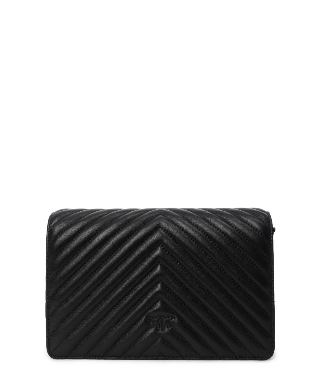 PINKO Черная сумка через плечо, фото 3