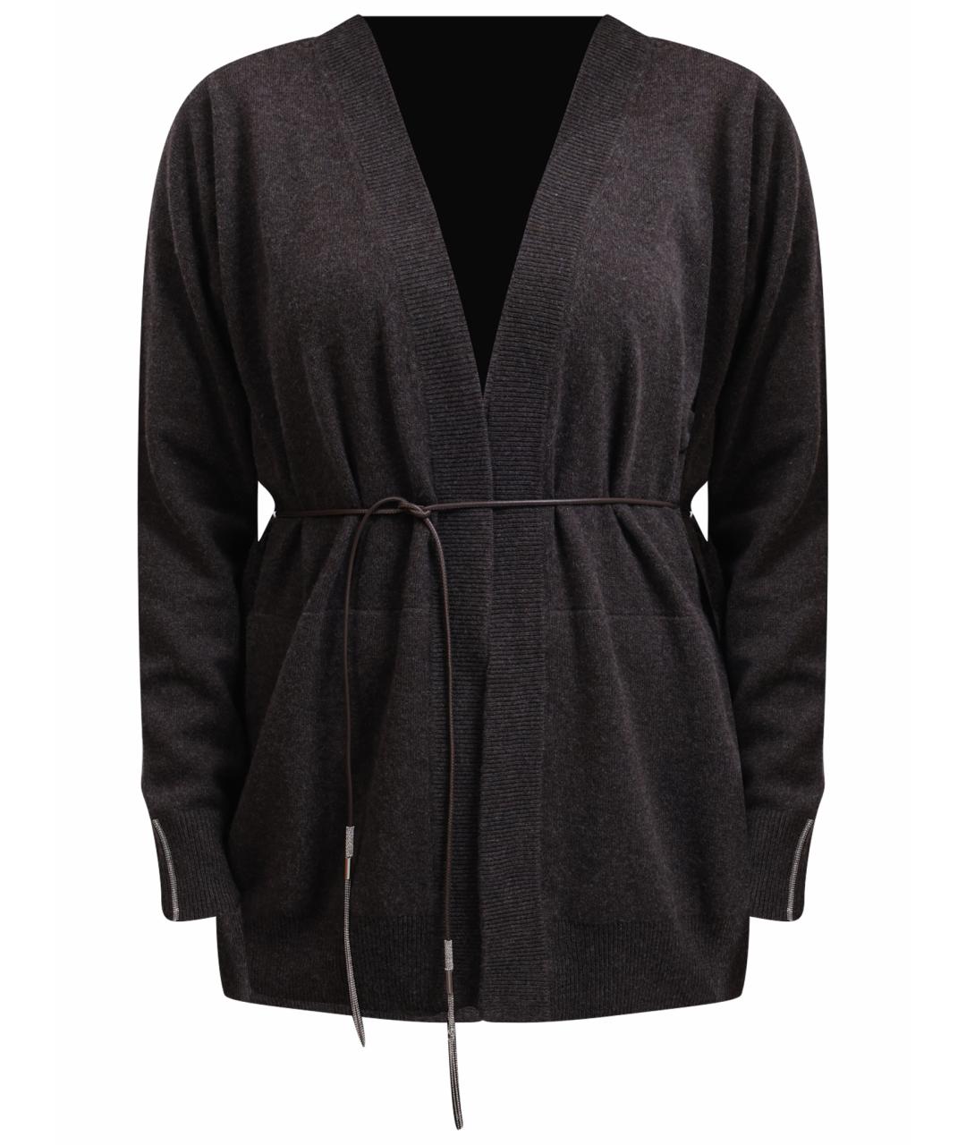 PESERICO Коричневый кардиган, фото 1