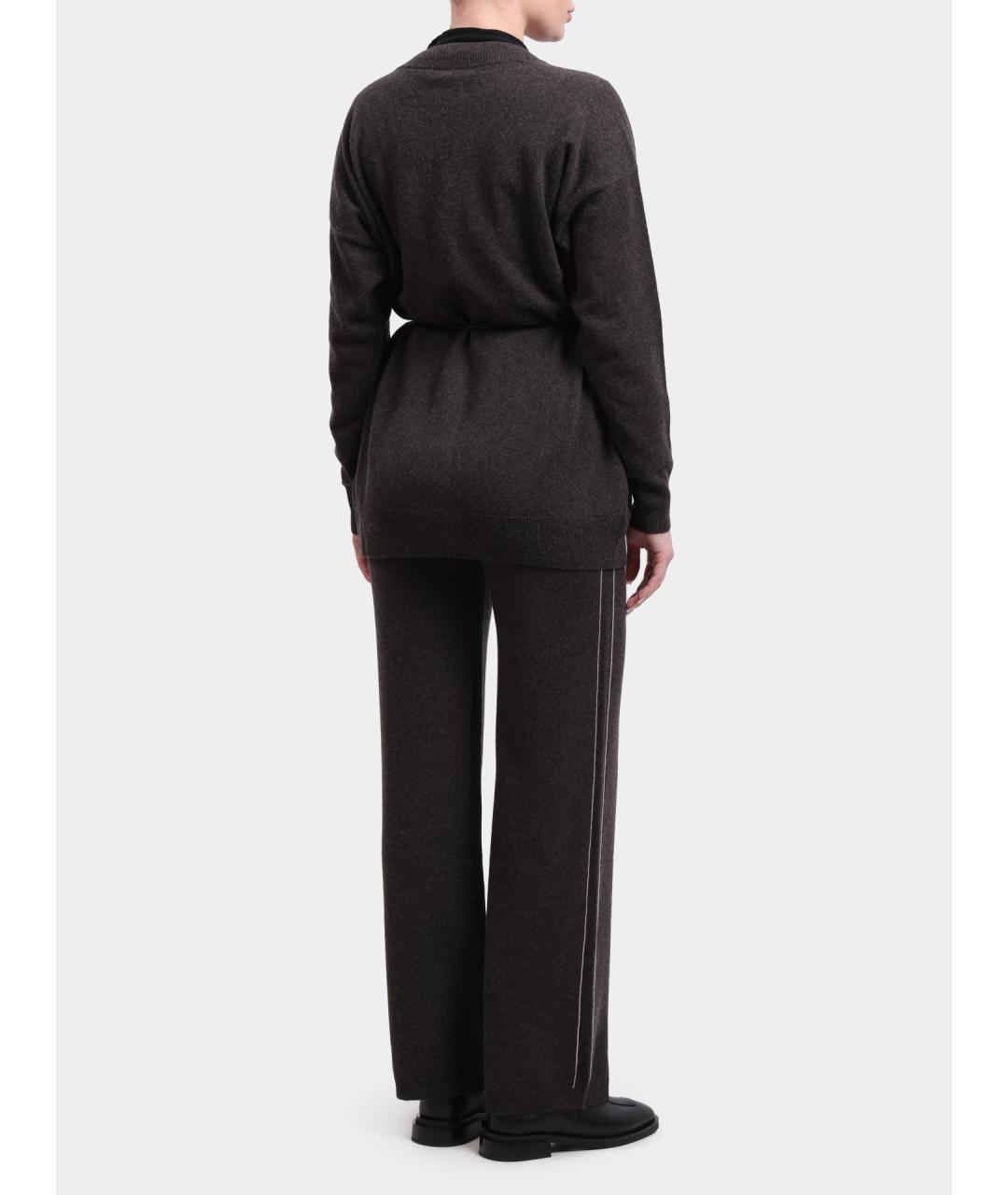 PESERICO Коричневый кардиган, фото 4