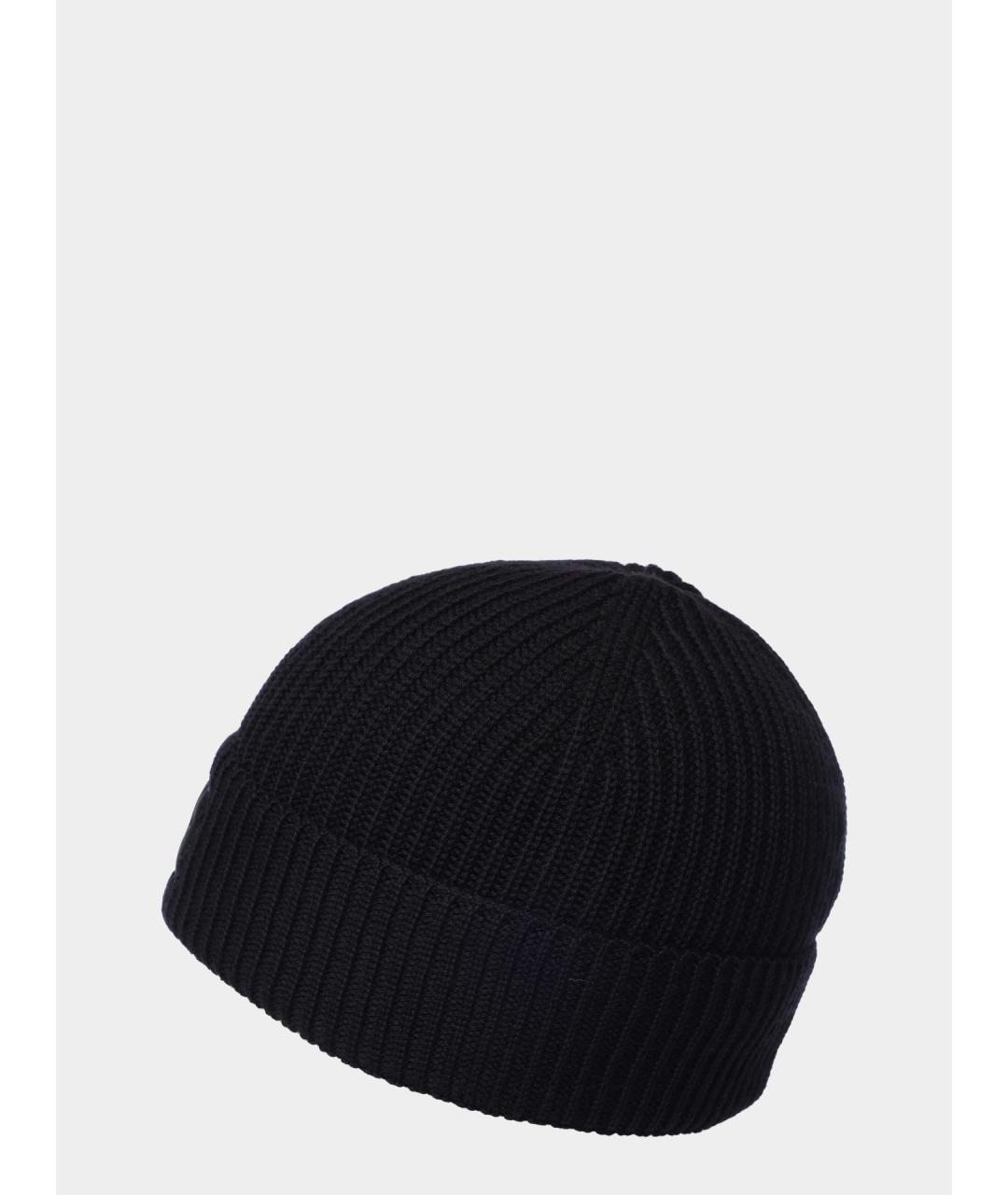 CP COMPANY Черная шерстяная шапка, фото 3