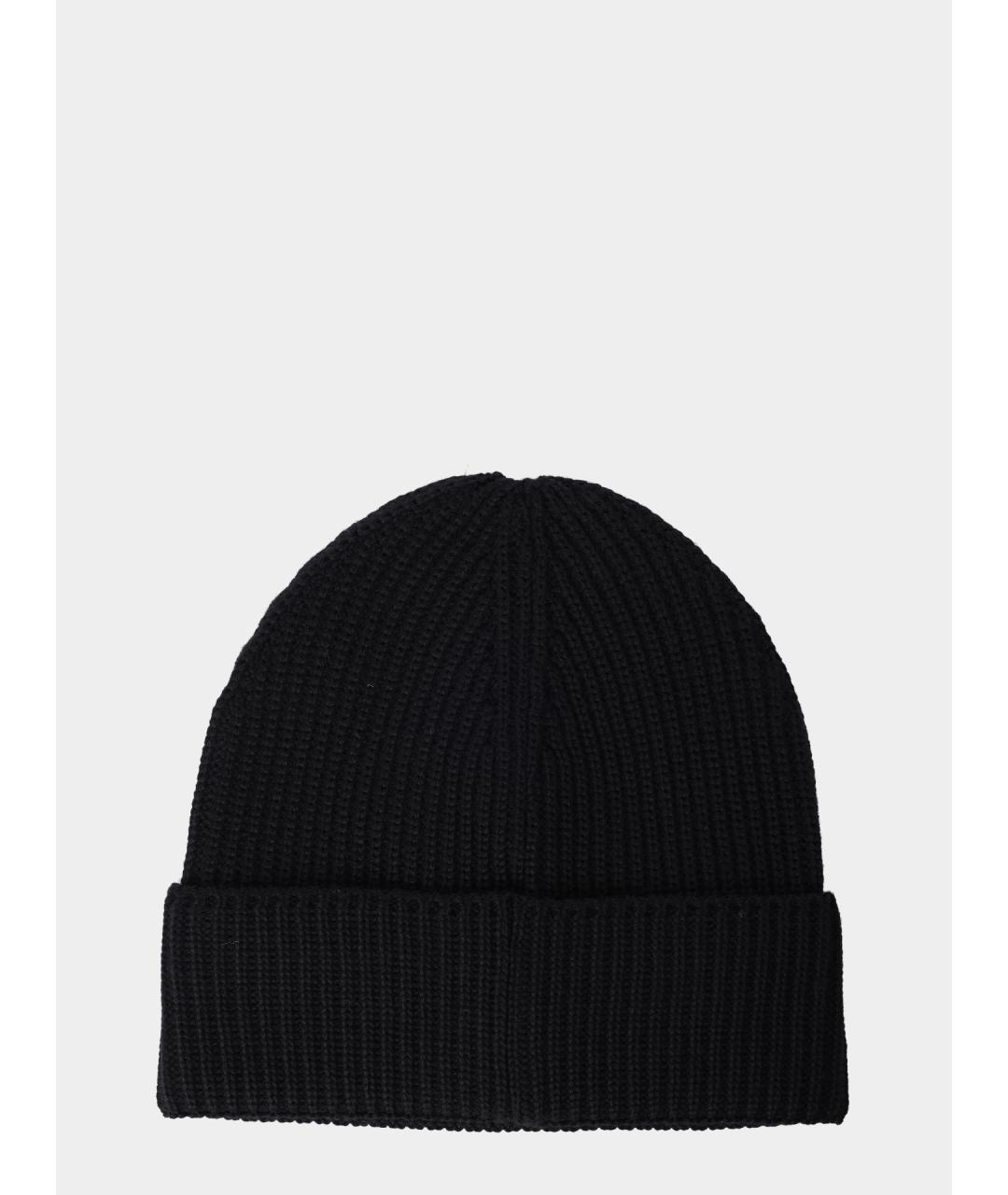 CP COMPANY Черная шерстяная шапка, фото 4