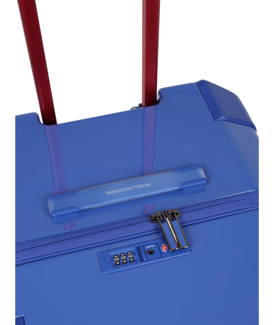 PIQUADRO Синий чемодан, фото 4