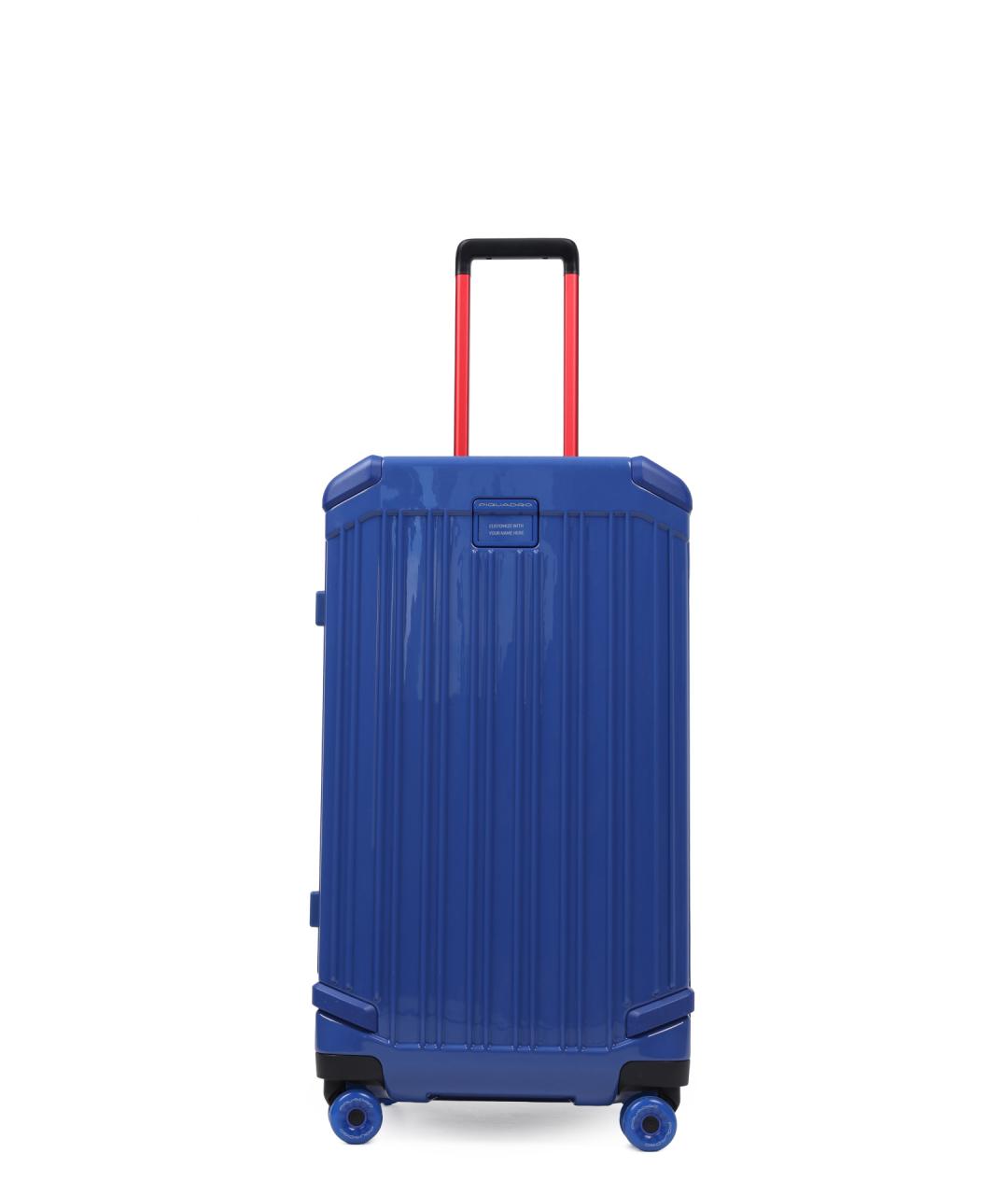 PIQUADRO Синий чемодан, фото 1