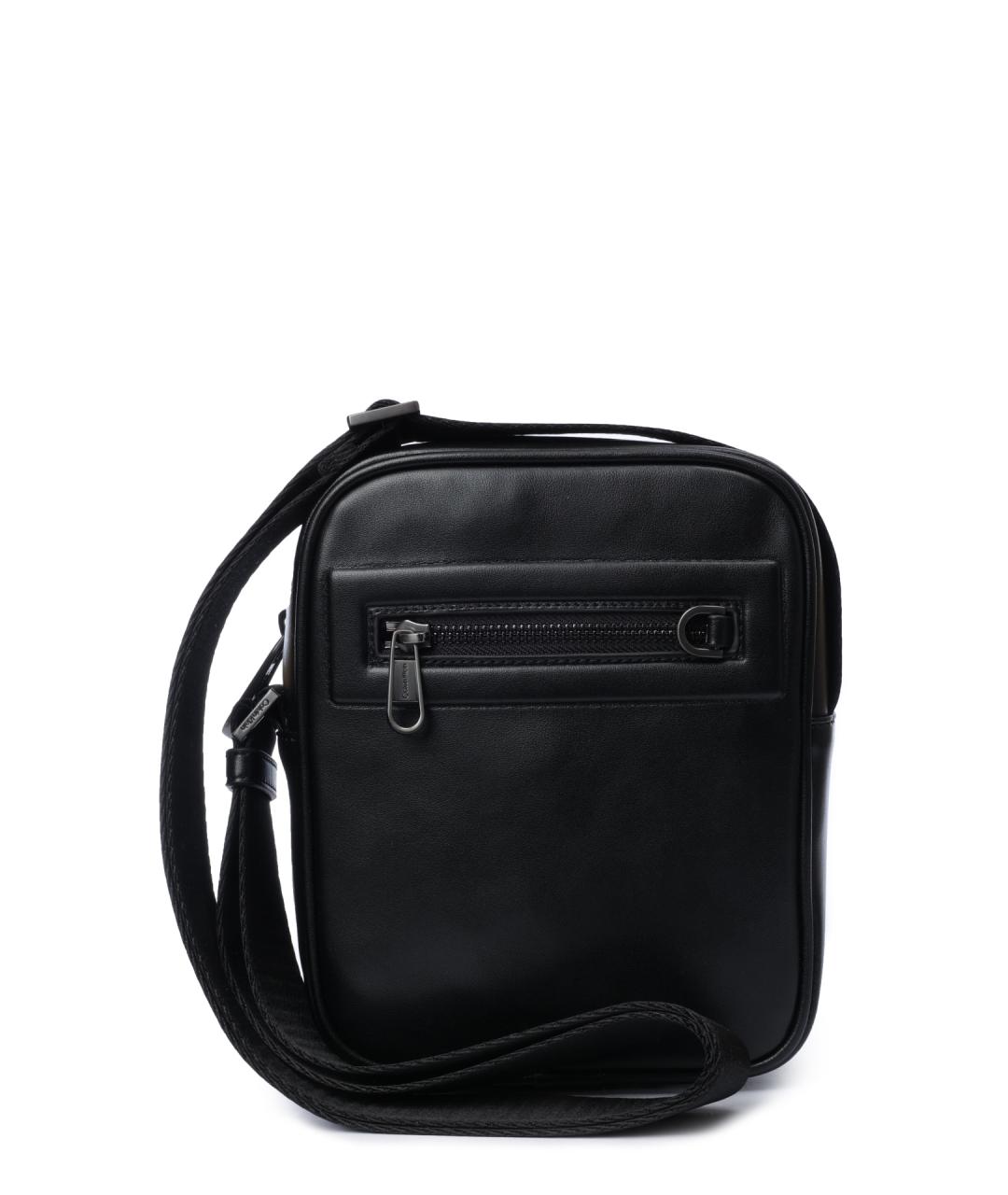 CALVIN KLEIN Черная сумка на плечо, фото 6