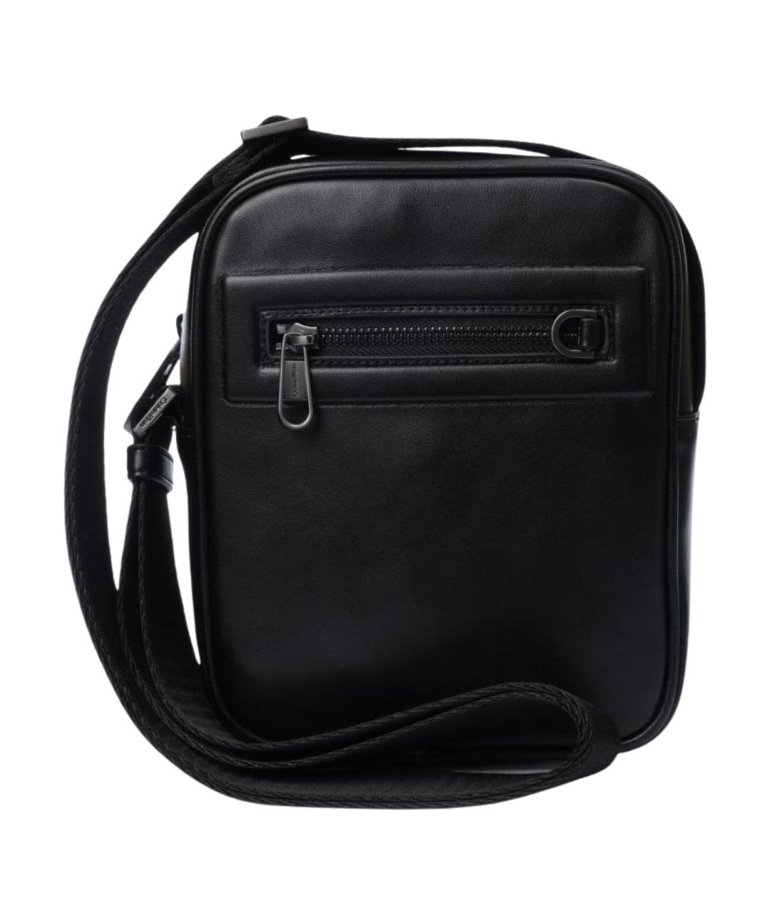 CALVIN KLEIN Черная сумка на плечо, фото 1