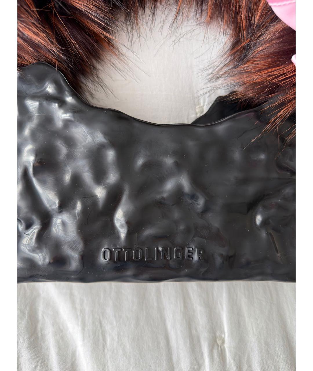 OTTOLINGER Черная сумка с короткими ручками, фото 6