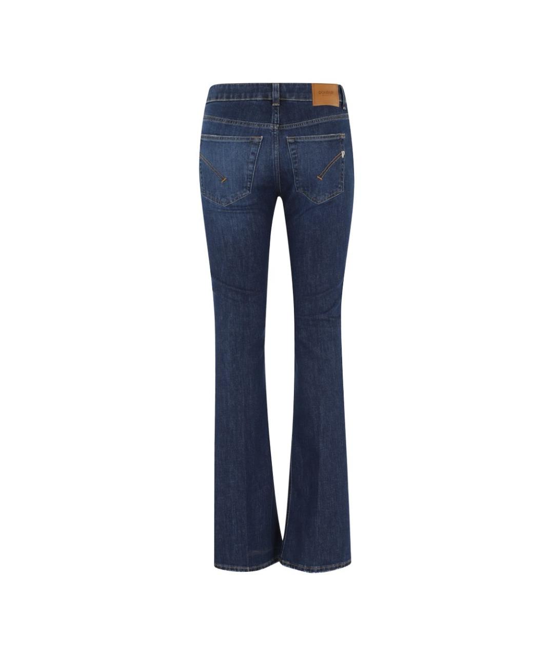 DONDUP Синие хлопковые прямые джинсы, фото 2