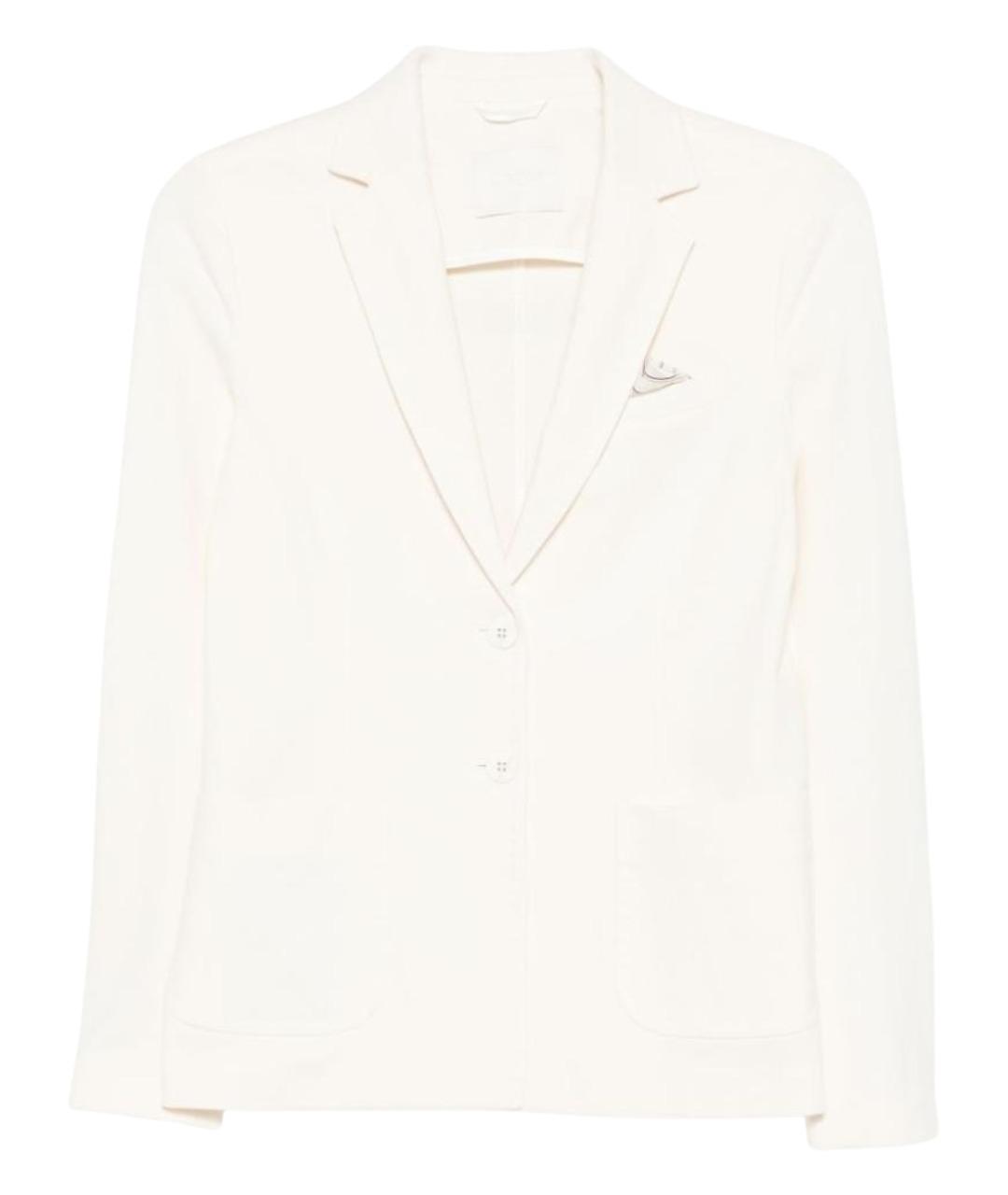 CIRCOLO 1901 Бежевый хлопковый жакет/пиджак, фото 1