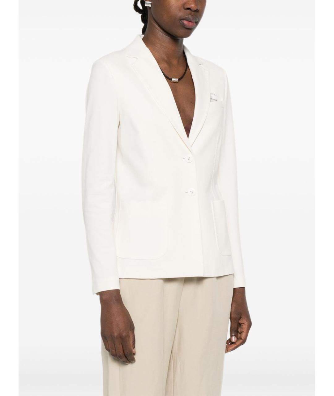 CIRCOLO 1901 Бежевый хлопковый жакет/пиджак, фото 5