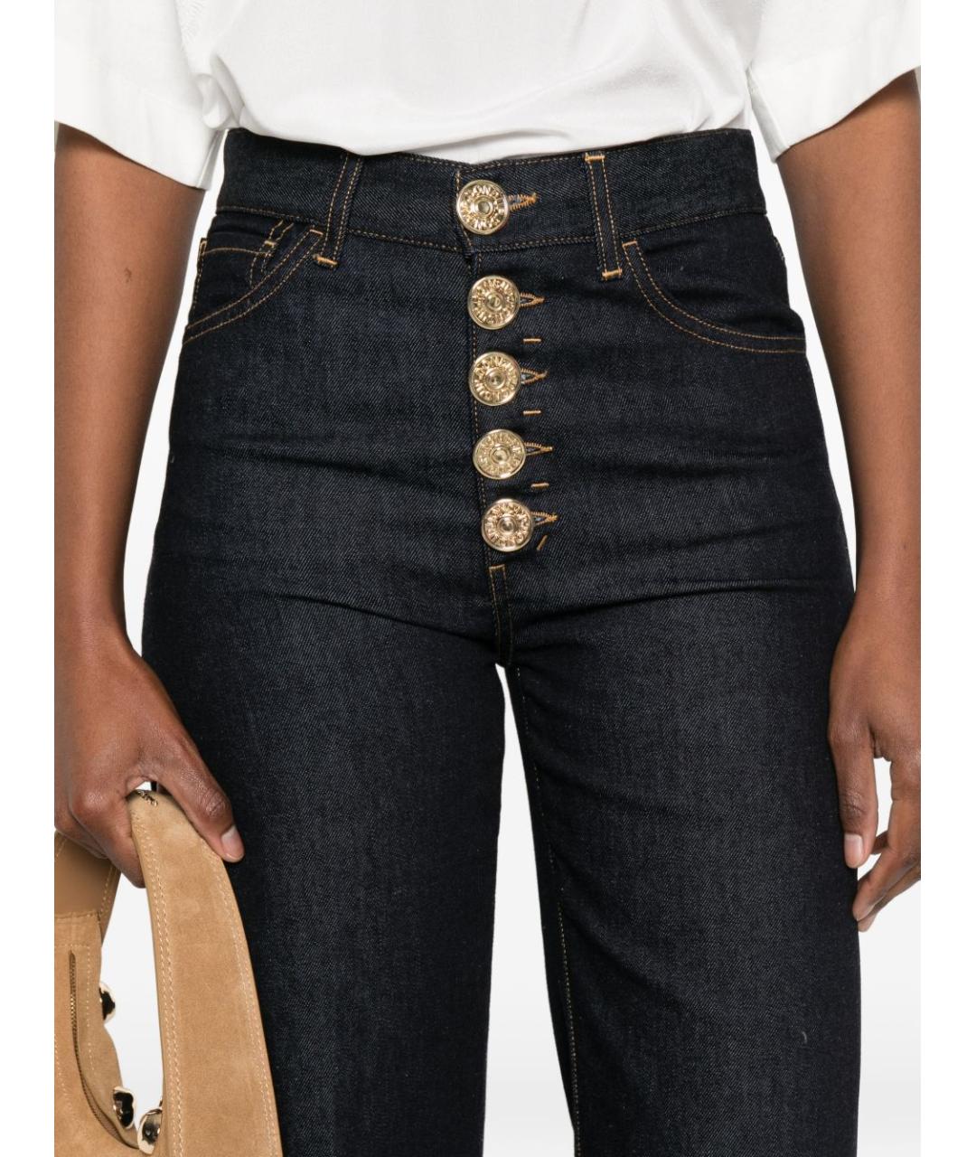 DONDUP Синие хлопковые прямые джинсы, фото 2